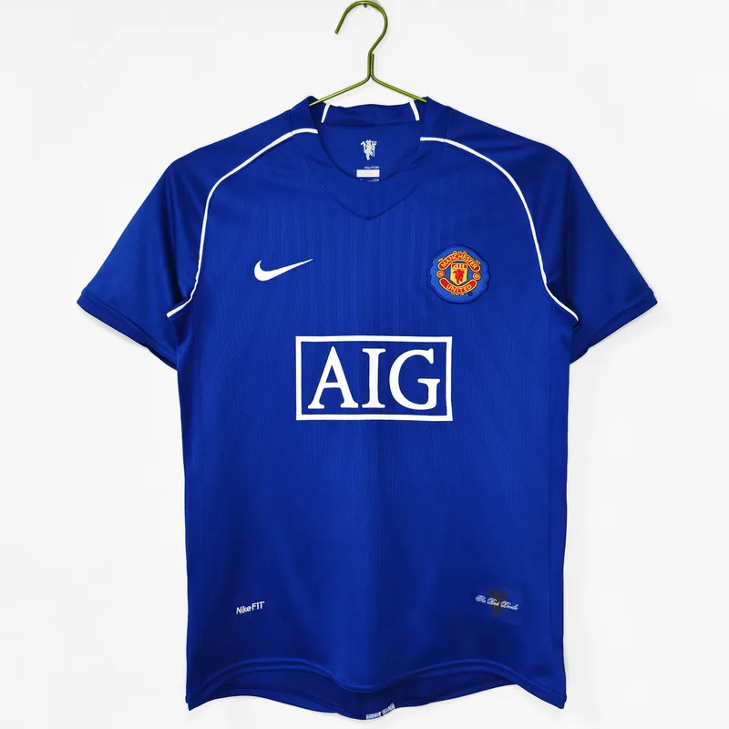 Camiseta Manchester United 2007/08 PORTERO MANGA CORTA VERSION FAN